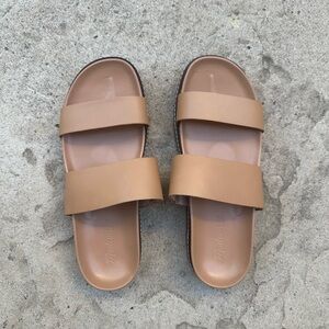 Madewell Tan Women's Slide Sandals